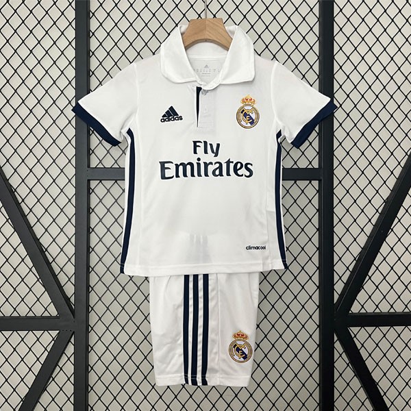 Camiseta Real Madrid Primera Retro Niño 2016 2017